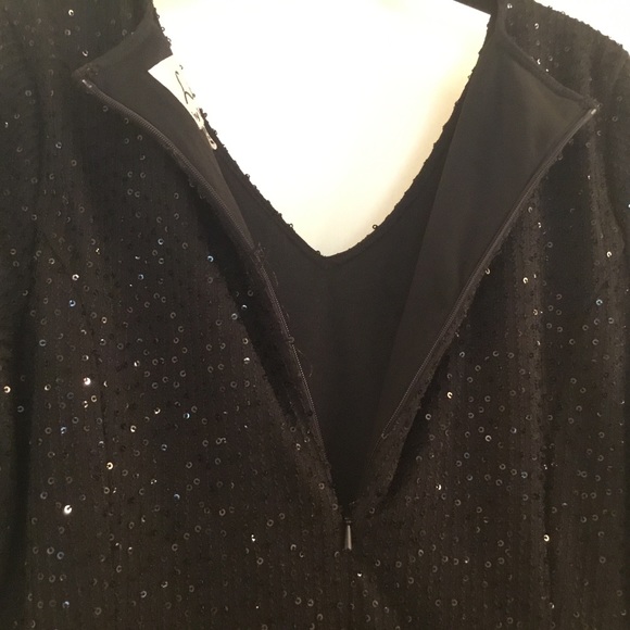 LINEA/SEQUIN.DRESS - Picture 4 of 8